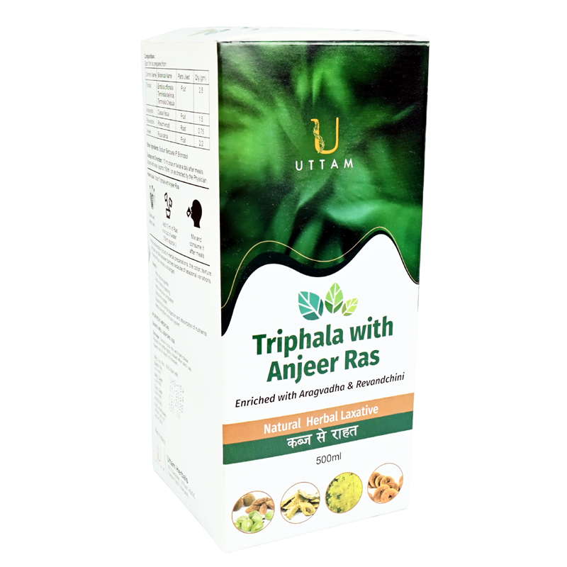 TRIPHALA WITH ANJEER RAS 500ML