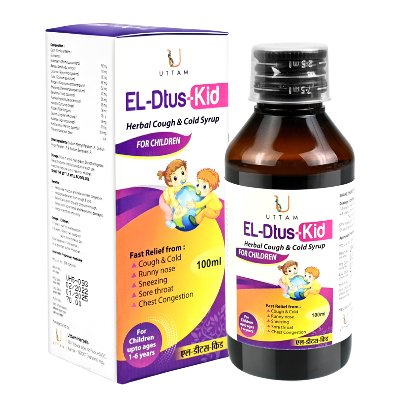 EL-D TUS-KID  SYRUP 100ML